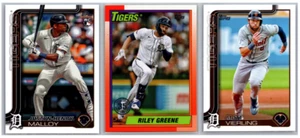 2025 Topps Serie 1 Detroit Tigers MLB Baseball (3) Karten Lot - Bild 1 von 4