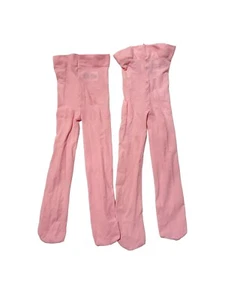 (2) Girls Ultra Soft Footed Tight, Light Pink, Size 12-24 Months - Picture 1 of 4