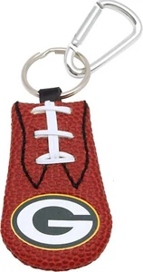 NFL Green Bay Packers Football strukturierter Schlüsselanhänger mit Karabiner von GameWear - Bild 1 von 1