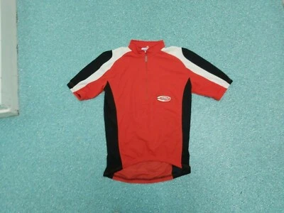 Camiseta deportiva de ciclismo Odlo mediana para hombre roja negra blanca Foto 1 de 2