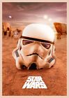 NEW Star Wars Stormtrooper Helmet Movie Poster Print Canvas Free Shipping 