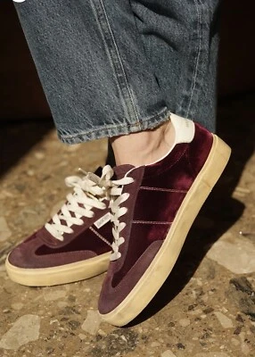 Золотой гусь душа звезда кроссовок бордовый бархат/молоко размер 37 новый в коробке - Изображение 1 из 4