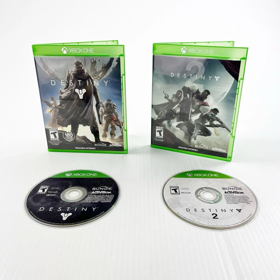 Destiny 1 & 2 Video Game Bundle for Microsoft Xbox One - Image 1 of 1