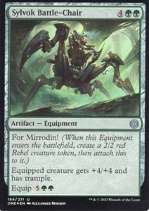 SYLVOK BATTLE-CHAIR 184/271 FOIL PHYREXIA: ALL WILL BE ONE MTG MAGIC NM - Picture 1 of 1