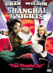 Shanghai Knights (DVD, 2003) **DVD DISC AND ARTWORK ONLY** NO CASE - Imagen 1 de 1