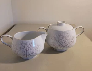 Rosenthal Selb Plossberg Continental Bramble Creamer & Lidded Sugar Set, Germany - Picture 1 of 8
