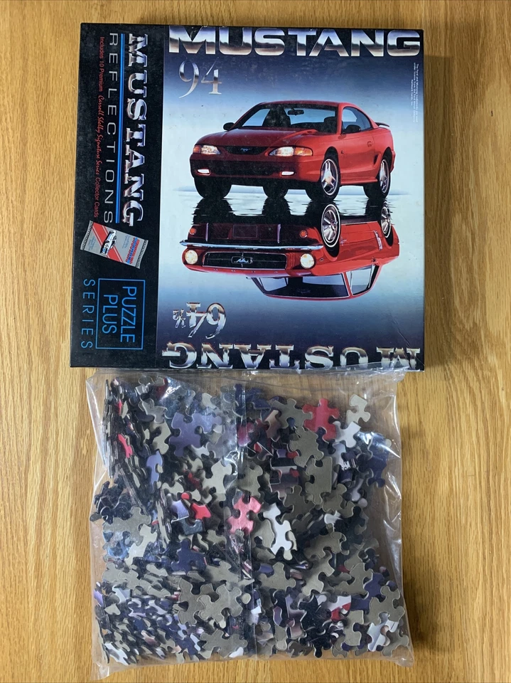 Vtg Puzzle Ford Mustang 1964 1/2 1994 Reflections Puzzle Plus Series 500 Pieces - Image 1 of 4