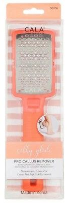 CALA Silky Glide Pro средство для удаления мозолей педикюр ступни микро пилка КОРАЛЛ - Изображение 1 из 2