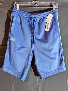 Kappa - Men's Tape Aedi 2 Shorts - Size Large - Blue Ultramarine, Green Marine - Picture 1 of 2