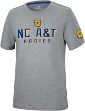 North Carolina A&T Aggies Gray Colosseum Short Sleeve T-shirt - XL - HBCU