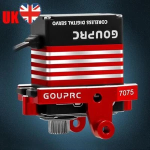 Servo Digital 9KG con Soporte de Montaje y Brazo para Coche TRX4M Servo 1/18 RC (Rojo) - Imagen 1 de 8