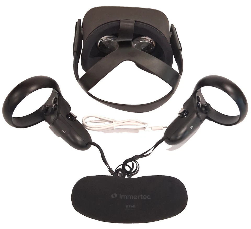 Oculus Quest 64GB Virtual Reality Headset and Controllers -  MH-B Black - Image 1 of 4