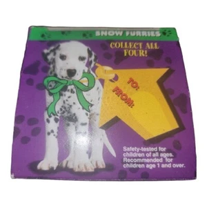 VTG McDonald's Disney’s 101 Dalmations Snow Dome Globe Snow Furries 1996 New - Picture 1 of 6