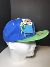 Adventure Time With Finn & Jake Wave Embroidered Snapback Hat Cap With Flatbill