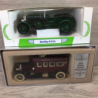 Corgi Collectors Classics 1912 Rolls Royce Silver Ghost and bentley 4.5 ltr box - Image 1 of 4