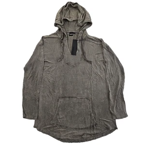 Nueva Sudadera con Capucha Mono B Para Mujer Grande Marrón Manga Larga Crudo Grunge Street Precio de venta sugerido por el fabricante $68 - Imagen 1 de 13