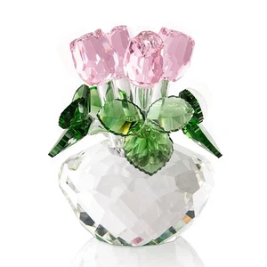 Crystal Rose Gifts for Mom Grandma,Crystal Rose Figurine Home Deco Mothers Da... - Bild 1 von 6