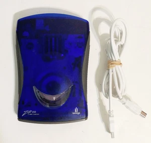 Iomega Zip 250 USB Powered External Drive Z250USBPCMBP w/ USB Cable Tested Works - Photo 1/10