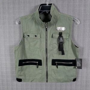 Naruto Shippuden Kakashi Hatake Jacket Vest Large Anime Cosplay Costume Spencers - Picture 1 of 17