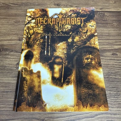 Libro de Tabulaturas de Guitarra Epitafio Necrófago ~ MUY RARO Foto 1 de 4