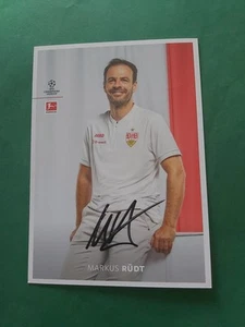 VFB Stuttgart , M. Rüdt ,Autogrammkarte, Fussball - Picture 1 of 2