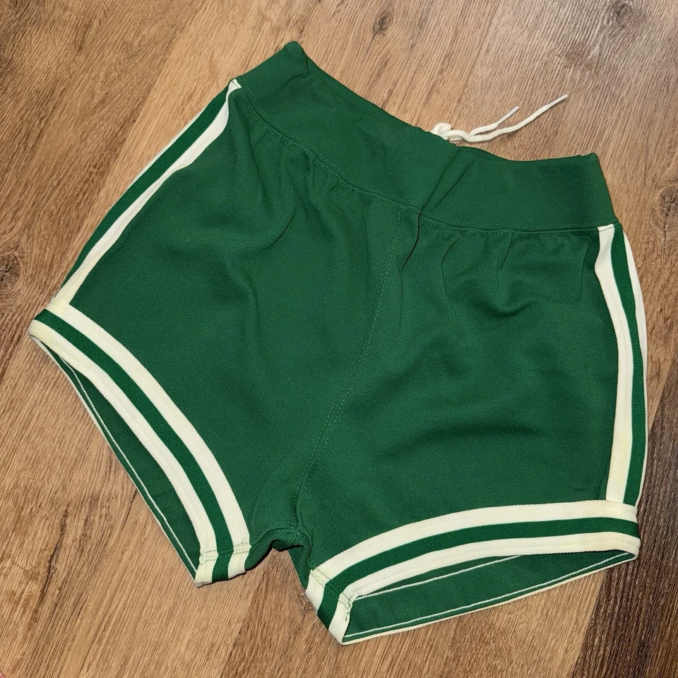 Russell Athletic Shorts Vtg 70s 80s Nylon Striped Basketball Gym USA Mens Small - Image 1 of 4