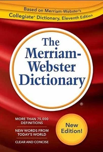 The Merriam-Webster Dictionary by Merriam-Webster (English) Paperback Book - Picture 1 of 1