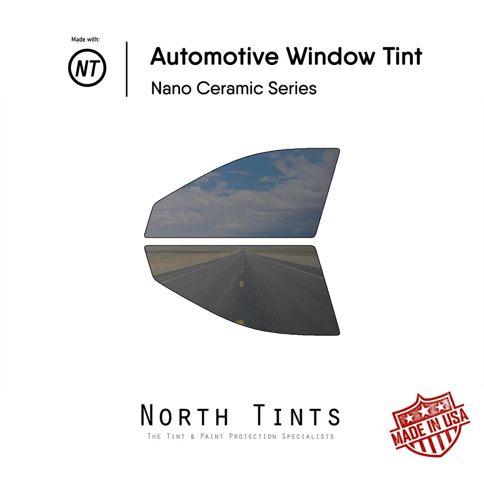 Película de tinte de ventana precortada nano cerámica vidrio para automóvil para Honda Crosstour 2010-2015 Foto 1 de 4