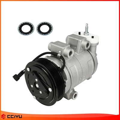 Compressor AC com embreagem para 2006 2007-2009 Pontiac Torrent 3.4L CO 21516JC - Imagem 1 de 4