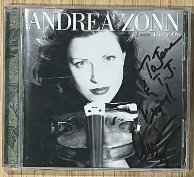 Andrea Zonn ~ Love Goes On (CD 2003) Compass Records, Bluegrass, Folk, Signed - Image 1 of 4
