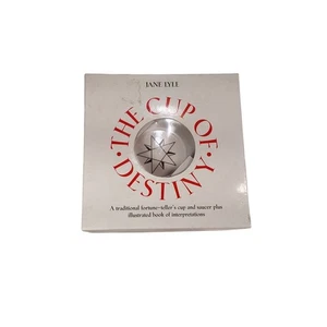 The Cup Of Destiny Divination Tea Leaf Reading Tea Cup Jane Lyle - Picture 1 of 3