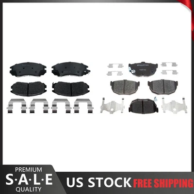 Керамические передние и задние тормозные колодки R-Line для Hyundai Tiburon 2006 2005 2004 годов выпуска - Изображение 1 из 4