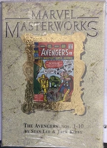 Marvel Masterworks Avengers HC Band 1 Variante RAR nur 380 gedruckt! Neu versiegelt - Bild 1 von 3