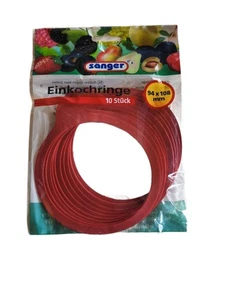 10 Stück Rillenglasringe 94x108mm - Bild 1 von 1