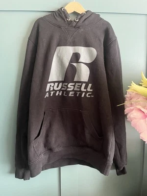 Est. Age 10–13 Russell Athletic Kids Black Hoodie - Image 1 of 4
