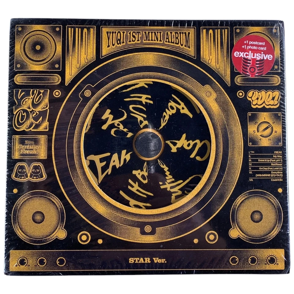 YUQI (G)I-DLE - YUQ1 First Mini Album Star Verison (Target Exclusive, CD 2024) Foto 1 de 1