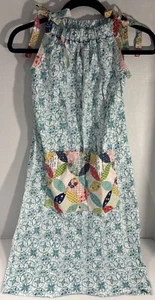 Handmade girls pillowcase dress 100% cotton Size Large Sand dollar - Picture 1 of 5