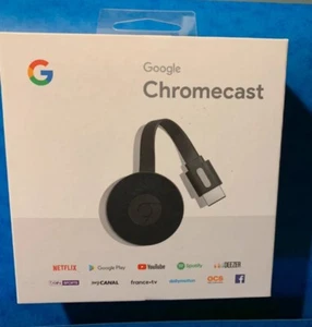Chromecast Google 2 Gen Originale Full HD - Spedizione 24H - Imagen 1 de 2