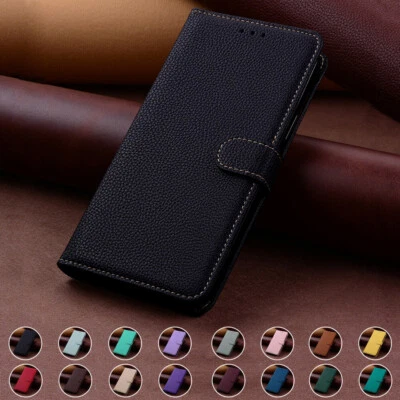 For Google Pixel 9 Pro XL 8a 7 8 Pro Luxury Leather Wallet Flip Phone Cover Case - Image 1 of 4