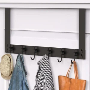 Over The Door Hooks for Hanging Clothes Heavy-Duty Door Hooks Organizer for T... - Picture 1 of 8