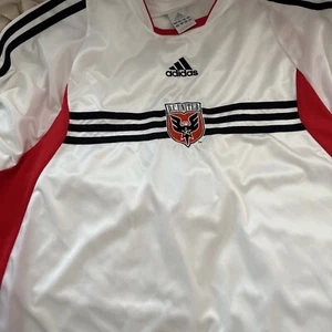Freddy Adu Adidas MLS DC United MLS Fußball Trikot 2004 RAR VINTAGE GR XL signiert - Bild 1 von 11