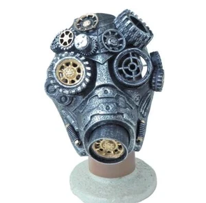 Steampunk Terminator Respirator Masquerade Mask Cosplay Halloween Costume - Picture 1 of 4