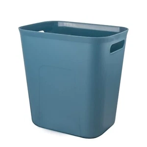 Plastic Small Trash Can Wastebasket Garbage Container Basket for Bathrooms La... - Picture 1 of 7