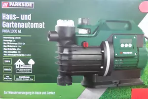 Hauswasserautomat Gartenpumpe Wasserpumpe Brunnenpumpe Pumpe Wasser Parkside GUT - Bild 1 von 7