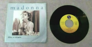DISQUE VINYLE 45T 7" SP MUSIQUE / MADONNA "LIKE A VIRGIN" 1984 POP - Imagen 1 de 2