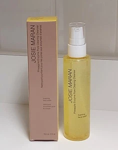 JOSIE MARAN Pineapple Enzyme Pore Clearing Cleanser Foaming Face Wash 5 oz New - Picture 1 of 10