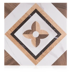 Industry TIle 8x8 Art Wood Marble Design 2 Porcelain Tile (10.76 Sq.Ft. Per Box) - Picture 1 of 6