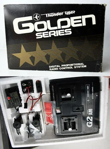 VINTAGE 1988 THUNDER TIGER GOLDEN SERIES G2 RADIO CONTROL SYSTEM TAIWAN NEW ! - Picture 1 of 9