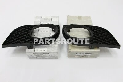 Infiniti G25 G37 2010-2013 OEM lado conductor y pasajero lámpara antiniebla panel moldura izquierda y derecha Foto 1 de 4