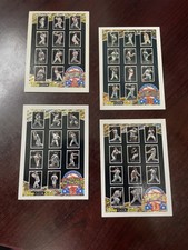 4 Card Lot 1993 Topps Black Gold Winner REDEEMED A B C D - MINT💥💥💥